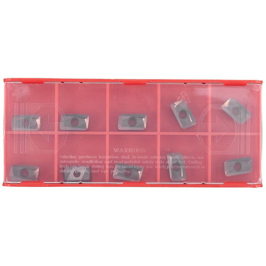 10pcs Carbide Inserts + 1pc Bap 300r Tool Holder with Wrench