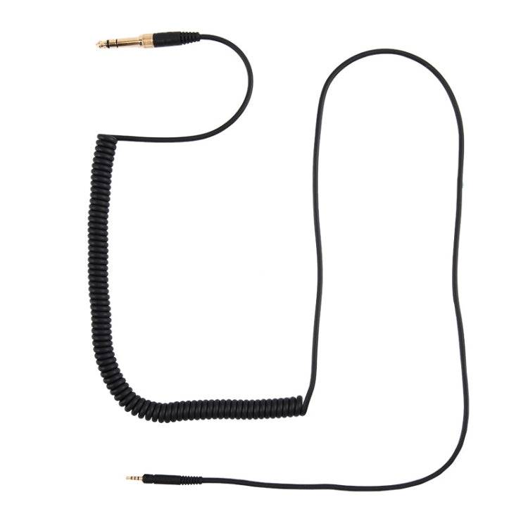 ZS0185 for Sennheiser HD598 / HD558 / HD518 / HD595 Earphone Spring Cable, Cable Length: 1.4m-3m