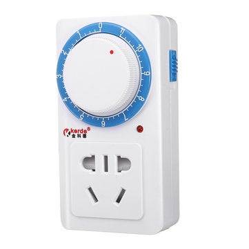 11 Hours Time Countdown Mechanical Wall Plug Switch Aquarium Fish Tank Water Pump Light Timer Switch