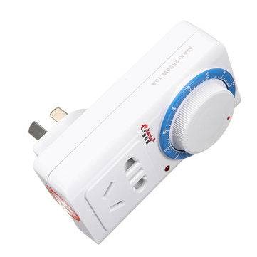 11 Hours Time Countdown Mechanical Wall Plug Switch Aquarium Fish Tank Water Pump Light Timer Switch