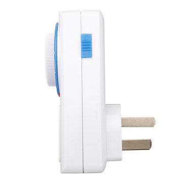 11 Hours Time Countdown Mechanical Wall Plug Switch Aquarium Fish Tank Water Pump Light Timer Switch