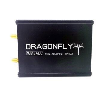 RX103 Upgraded LTC2208 SDR Receiver Radio 1KHz-1800MHz 16bit Sampling 32Mhz