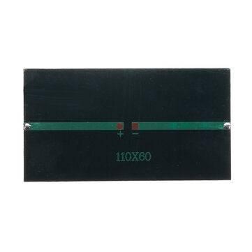 6V 1W 60*110mm Polycrystalline Mini Solar Panel Epoxy Board for DIY Learning