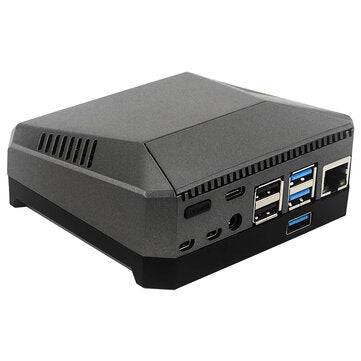 Catda Raspberry Pi 4B Argon ONE M.2 Expansion Board USB3.0 to SATA Connected to SSD Solid State Dr
