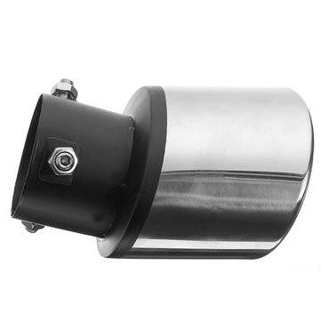 63MM Stainless Steel Car Tip End Trim Tailpipe Stainless Steel Muffler Exhaust For Car Auto