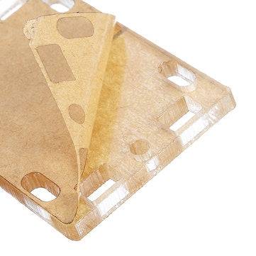 10pcs Transparent Shell Acrylic Case For 128X64 0.96 Inch OLED LCD LED Display Module Holder Bracket