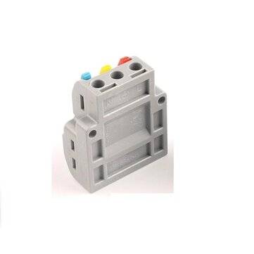 10PCS 3 in 6 out Quick Wire Connector PCT SPL Universal Wiring Cable Connectors Push-in Conductor Te