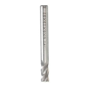 10pcs 2-10mm 4 Flute Milling Cutter HSS-Al  End Mill Cutter CNC Tool