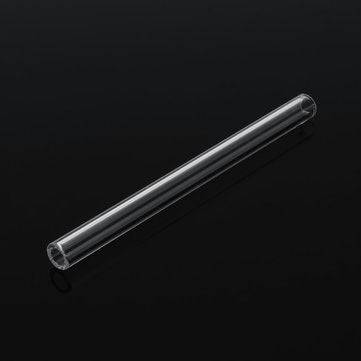 10Pcs Length 100mm OD 10mm 1mm Thick Wall Borosilicate Glass Blowing Tube Lab Factory School Home