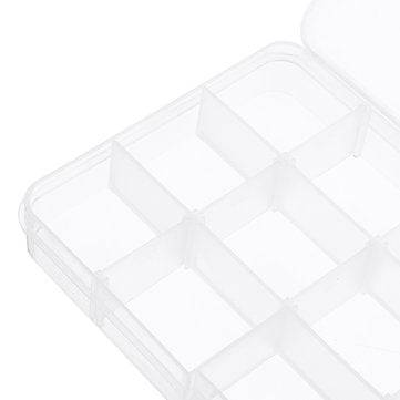 15 Grid Adjustable Electronic Components Project Storage Assortment Box Bead Organizer Jewelry Box P