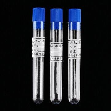 100Pcs Disposable Plastic Sterile Test Tube Amies Gel Swab For Male Oral Urethral Sampling 8.5cm