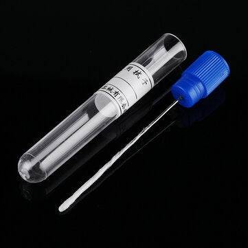 100Pcs Disposable Plastic Sterile Test Tube Amies Gel Swab For Male Oral Urethral Sampling 8.5cm