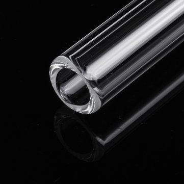 10Pcs Length 150mm OD 7mm 2mm Thick Wall Borosilicate Glass Blowing Tube Lab Factory School Home