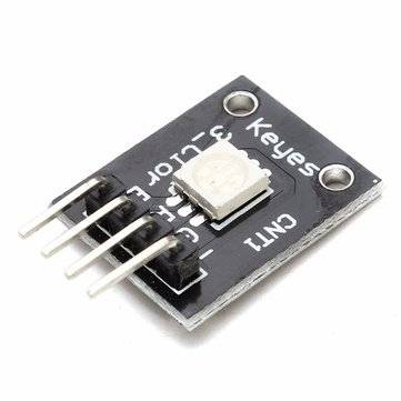 10Pcs Three Colour RGB SMD LED Module 5050 Full Color Board Geekcreit for Arduino - products that wo