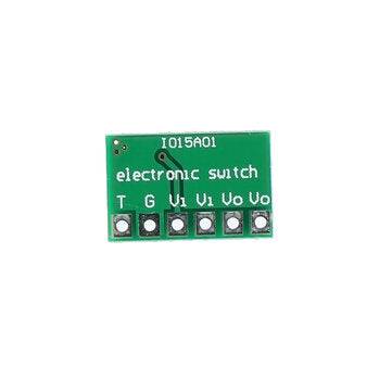 10pcs IO15B01 6A DC 3V 3.3V 3.7V 5V Electronic Switch Latch Bistable Self-locking Trigger Module Boa
