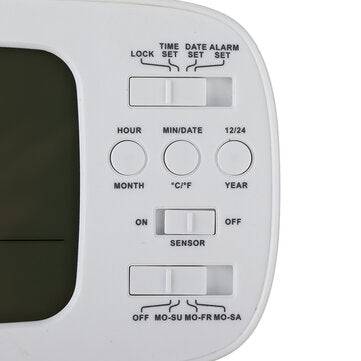 G180 Children Alarm Clock LCD Electronic Clock Student Bedside Alarm Clock Photosensitive Smart Cloc