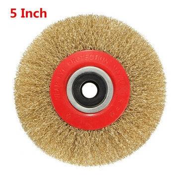 5/6/8 Inch Grinding Wire Wheel Brush Polishing Tool (SIZE: 125MM)