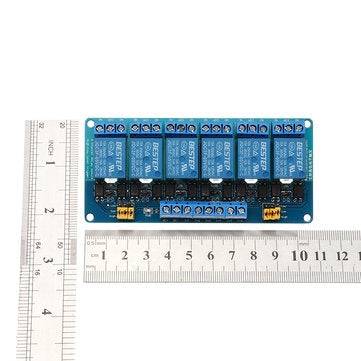 6 Channel 5V Relay Module High And Low Level Trigger BESTEP for Arduino - products that work with of