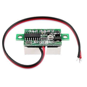 5pcs 0.36 Inch DC0V-32V Green LED Digital Display Voltage Meter Voltmeter Reverse Connection Protect