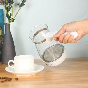 500ML Stainless Steel Heat-resistant Coffee Pot Non-toxic Eelectric Automatic Power-off Kettle
