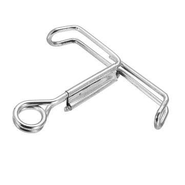 5Pcs Stainless Steel Water Stop Stoping Clips Sealing Clip Clamp For Rubber Silicone Hose