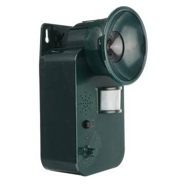 5000sqft 9V DC Ultra sonic Cordless Pest Animal Repeller Outdoor Safely Repel Various Animal