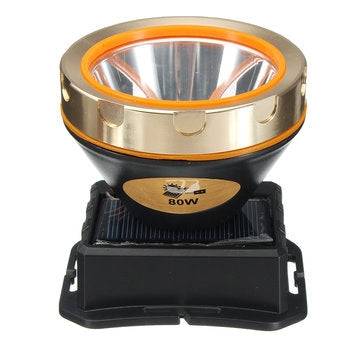 50000Lm Elfeland Solar Rechargeable 3-Mode Headlight Headlamp Torch USB Light