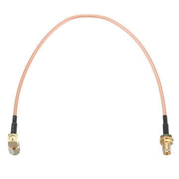 5Pcs 50CM SMA cable SMA Male Right Angle to SMA Female RF Coax Pigtail Cable Wire RG316 Connector Ad