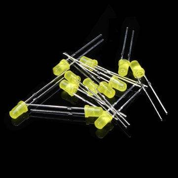 500pcs 3MM LED Diode Kit Short Leg Mixed Color Red Green Yellow Blue White
