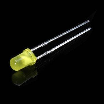 500pcs 3MM LED Diode Kit Short Leg Mixed Color Red Green Yellow Blue White