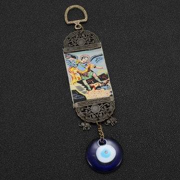 Turkish Blue Evil Eye Amulet Wall Hanging Home Decoration Lucky Protection Hanging Decorations