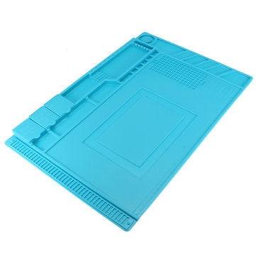 Magnetic Heat Insulation Silicone Pad Desk Mat Resistant Hot Soldering Station Repair Pad Platform