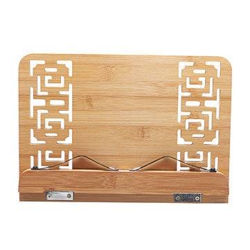 Multifunction Wood Table Stand Reading Bookshelf Bracket 28*20cm Tablet PC Pad Drawing Support Woode