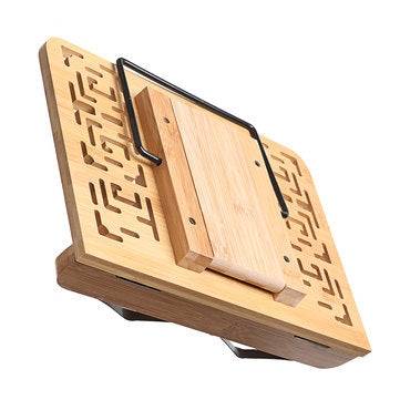 Multifunction Wood Table Stand Reading Bookshelf Bracket 28*20cm Tablet PC Pad Drawing Support Woode