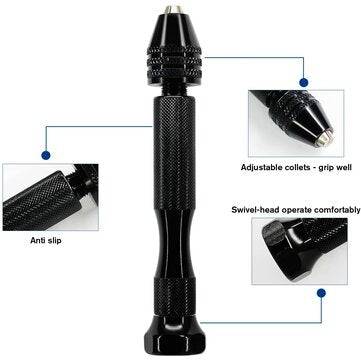 Mini Tiny Microo HSS TwIist Drill Bits Set 0.3-1.6mm Hand DIY Model Craft Tool Kit