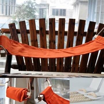 Portable Adjustable Mini Feet Hammock Comfort Footrest Stand Under Desk Foot Hammock Home Office Gif