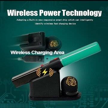 Pro`sKit SI-B166 USB Soldering Iron Wireless Rechargeable 2200mA Li-ion Battery Fast Heat Up
