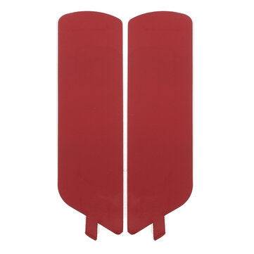 Pair Universal Silver Car Side Air Flow Vent Fender Intake Decoration Stickers