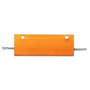 RX24 100W 30R 30RJ Metal Aluminum Case High Power Resistor Golden Metal Shell Case Heatsink Resistan
