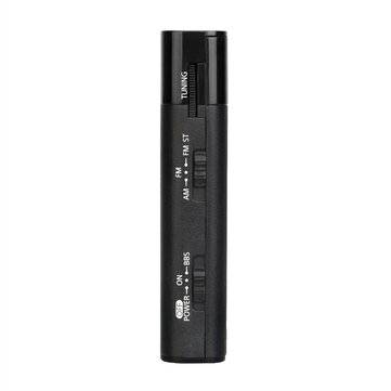 RETEKESS TR107 Portable Mini Pocket Radio FM AM Pointer Tuning Stereo Support BBS Mega Bass With Ear