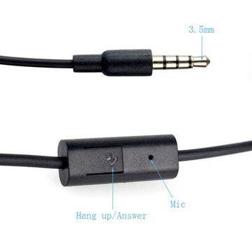 Retevis Black 1 Pin 3.5mm Throat MIC Earpiece Covert Air Tube Earpiece For Universal Mobile Phones I