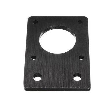 Machifit 42 Nema 17 Stepper Motor Mounting Plate Fixed Plate Bracket for 2020 204... (COLOR1: BLACK)