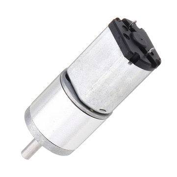 Machifit 16GA030 12V 65rpm DC Speed Reduction Gear Motor With Metal Gearbox For Robots /Cars