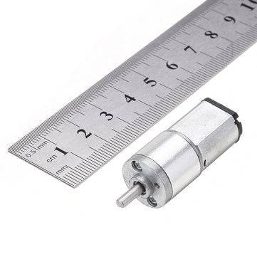 Machifit 16GA030 12V 65rpm DC Speed Reduction Gear Motor With Metal Gearbox For Robots /Cars