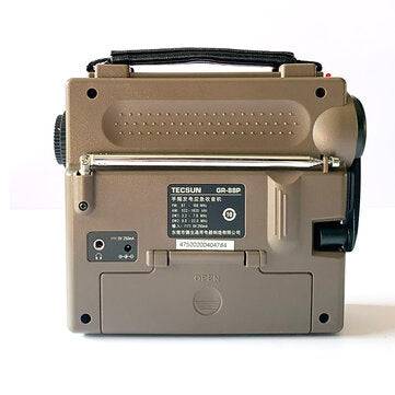 TECSUN GR-88P Digital Radio Receiver Emergency Light Radio Dynamo Radio With Built-In Speaker Manual