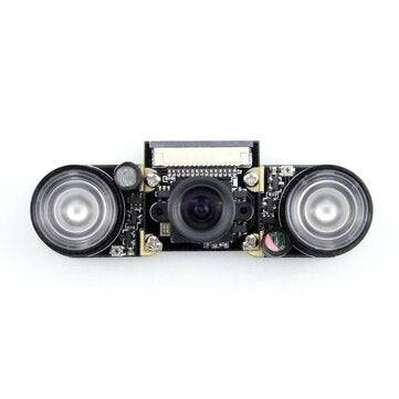 RPi Camera(F) Supports Night Vision Adjustable-Focus for Raspberry Pi 3 B+ with Cable
