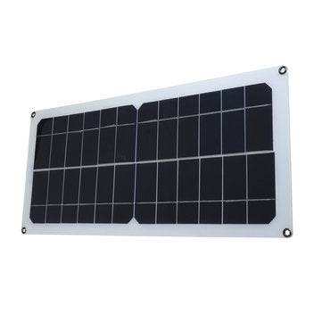 SP-10W  420*190*2.5mm Flexible Monocrystalline Solar Panel with Rear Junction Box/USB Cable