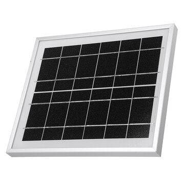 Solar Panel 6V 5W 156 Single Crystal Silicon Cell Tempered Glass/Anodized Aluminum Alloy