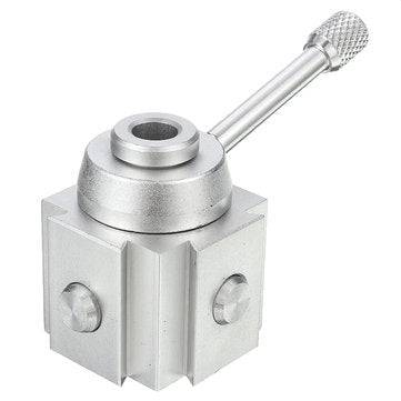 Machifit Upgraded Silver Quick Change Post Holder Set Boring Bar Turning Tool Holder For CNC Mini La