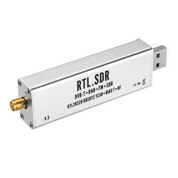 RTL-SDR V3 RTL2832 1PPM TCXO HF BiasT SMA Software Defined Radio + Antennas